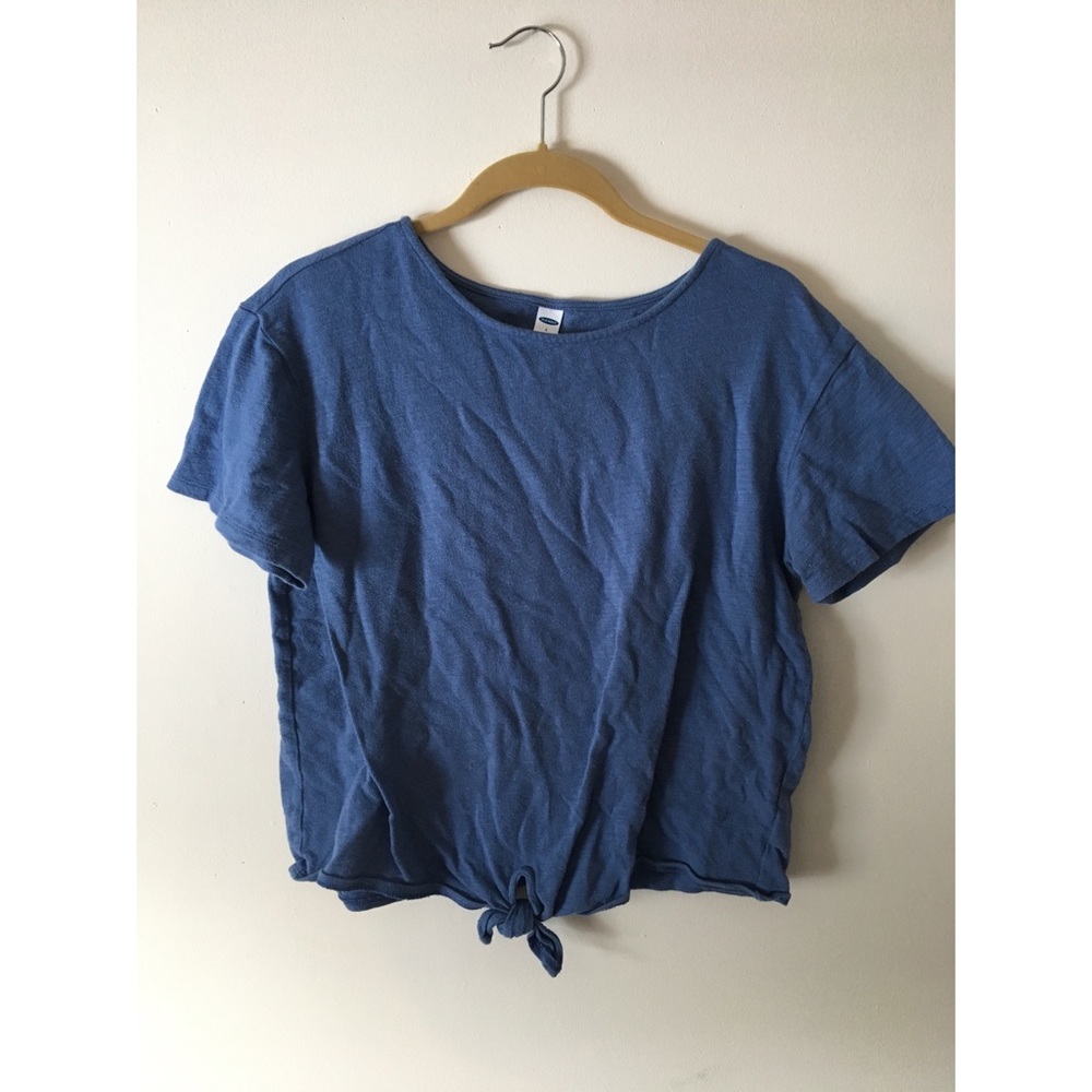 Tied crop top